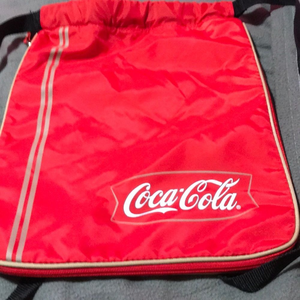 Coca Cola drawstring backpack